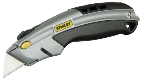 Ніж 180 мм з висувним лезом з фронтальним завантаженням STANLEY 0-10-788 Ніж 180 мм з висувним лезом з фронтальним завантаженням STANLEY 0-10-788