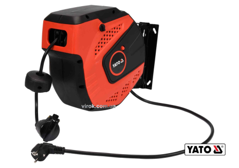 Подовжувач електричний на котушці 10 м Yato YT-81220 Подовжувач електричний на котушці 10 м Yato YT-81220