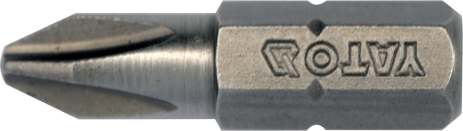 Насадка викруткова "Phillips" PH2 х 25 мм HEX 1/4" 10 шт Yato YT-78132 Насадка викруткова "Phillips" PH2 х 25 мм HEX 1/4" 10 шт Yato YT-78132