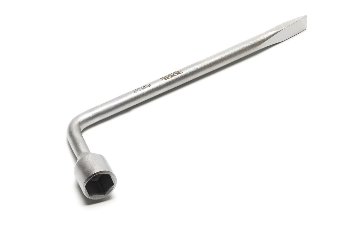 Ключ баллонный L-Type 24 мм 350 мм MASTERTOOL 73-0124 Ключ баллонный L-Type 24 мм 350 мм MASTERTOOL 73-0124