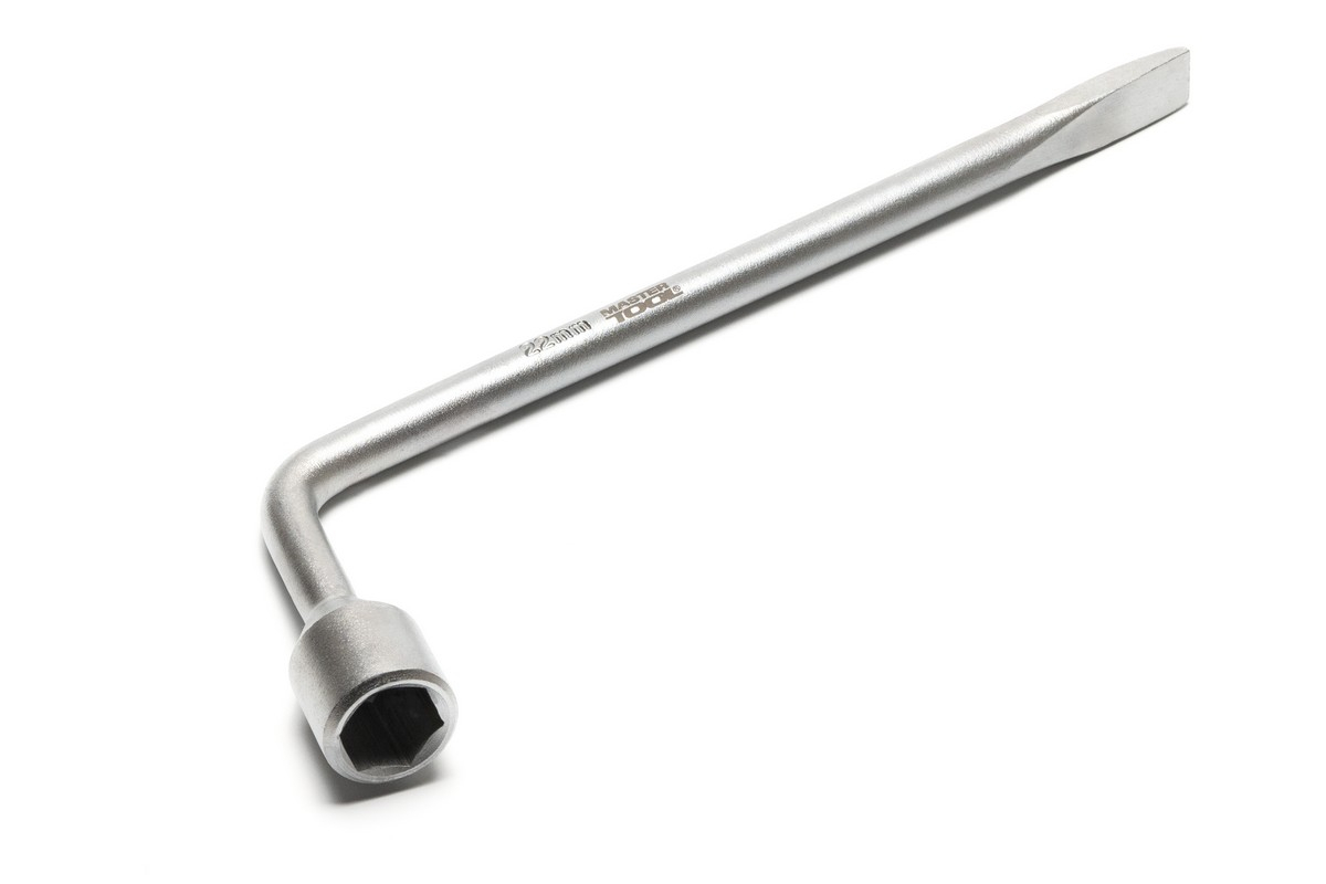 Ключ баллонный L-Type 22 мм 350 мм MASTERTOOL 73-0122 Ключ баллонный L-Type 22 мм 350 мм MASTERTOOL 73-0122