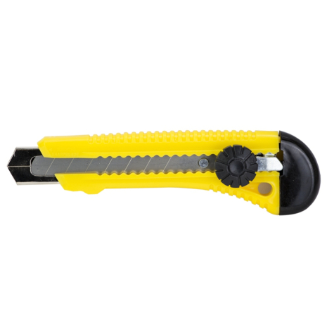 Нож строительный (пластиковый корпус) лезвие 18мм винтовой замок SIGMA 8211141 Нож строительный (пластиковый корпус) лезвие 18мм винтовой замок SIGMA 8211141