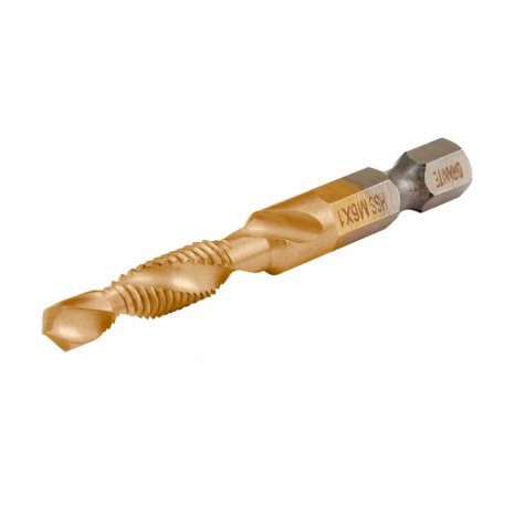 Сверло-метчик HSS M6х1.0 мм DIN338 MASTERTOOL 11-06-100 Сверло-метчик HSS M6х1.0 мм DIN338 MASTERTOOL 11-06-100