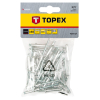 Алюмінієві заклепки 4.8 мм x 10 мм, 50 шт. Topex 43E502