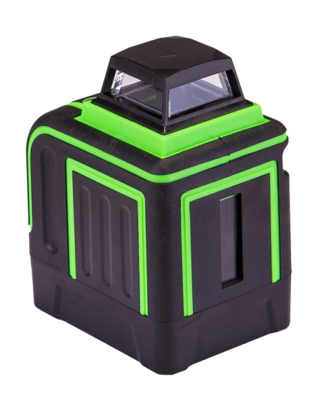 Рівень лазерний 10 м ±0.2 мм/м 2 гол H/V/H+V H360°/V110° ±3° GREEN/510 нм клас II IP54 Li-ion/ААх3 сумка MASTERTOOL 30-1906