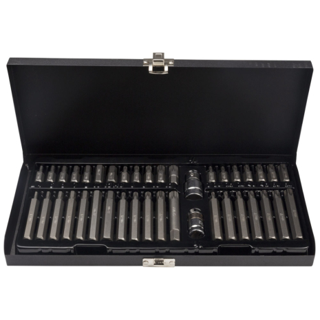 Набір біт HEX TORX Spline 10мм 40шт S2 (метал кейс) ULTRA 4017092 Набір біт HEX TORX Spline 10мм 40шт S2 (метал кейс) ULTRA 4017092