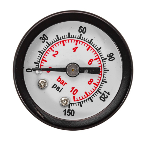 Індикатор тиску манометр 1/4" 10bar(D-40мм) FORSAGE F-Y40-2