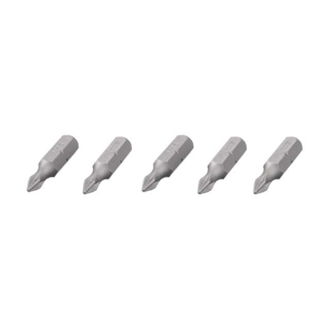 Комплект отверточных насадок, PH1, 1/4"×25 мм, ACR, S2, 5 шт., STORM INTERTOOL VT-0206 Комплект отверточных насадок, PH1, 1/4"×25 мм, ACR, S2, 5 шт., STORM INTERTOOL VT-0206