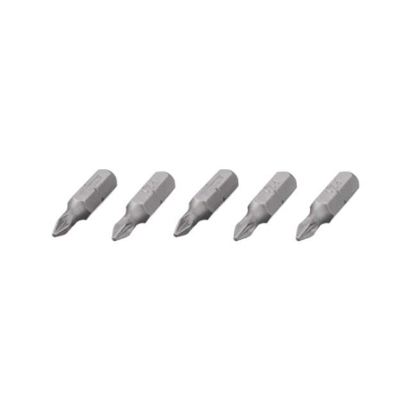 Комплект викруткових насадок, PZ1, 1/4"×25 мм, ACR, S2, 5 од., STORM INTERTOOL VT-0208