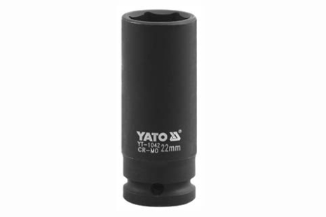 Головка торцевая ударная шестигранная удлиненная 1/2" 29 мм Yato YT-1049