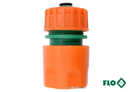 Муфта быстросъемная FLO с водо-стопом для водяного шланга 1/2" Vorel 89003 Муфта быстросъемная FLO с водо-стопом для водяного шланга 1/2" Vorel 89003