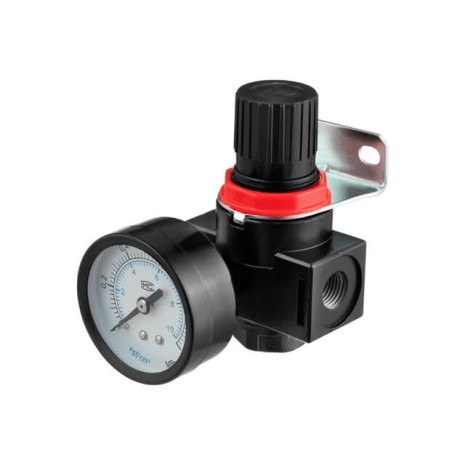 Регулятор давления 1/4", до 8 атм, до 850 л/мин INTERTOOL PT-1425 Регулятор давления 1/4", до 8 атм, до 850 л/мин INTERTOOL PT-1425