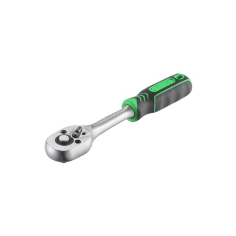 Рукоятка з храповим механізмом, 1/4", 72 зуба INTERTOOL HT-2124 Рукоятка з храповим механізмом, 1/4", 72 зуба INTERTOOL HT-2124