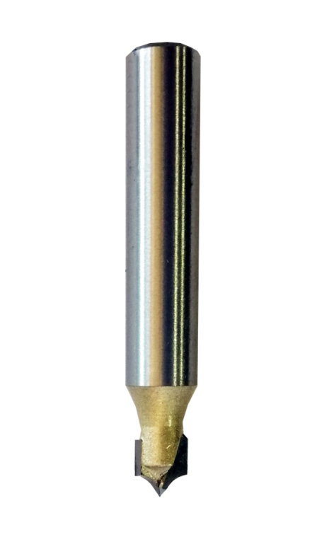 Фреза пазова галтельная радіусна D-6 мм, R-3 мм, d-8 мм Pobedit P-2053-0308
