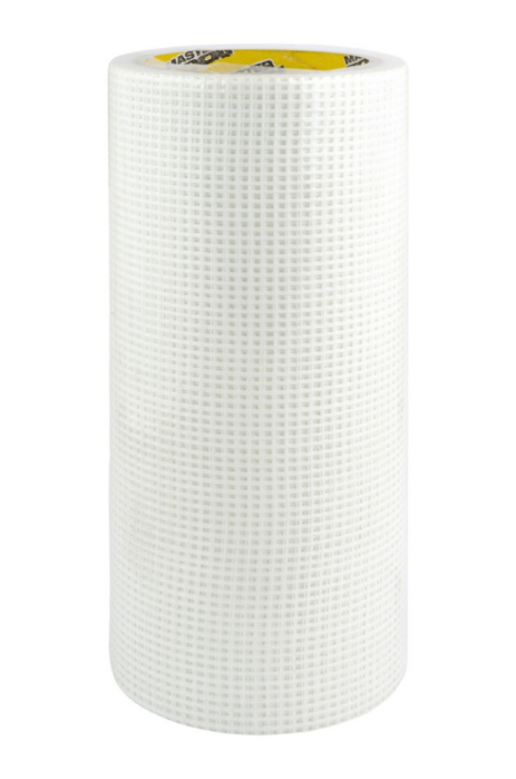 Стрічка склотканинна самоклеюча 230 мм×20 м 8×8 55 г/м² MASTERTOOL 08-9408