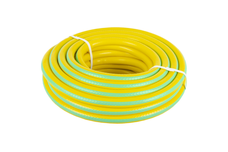 Шланг садовый для полива "FLOWER" 3-х слойный ¾" 15 м желтый MASTERTOOL 92-1040
