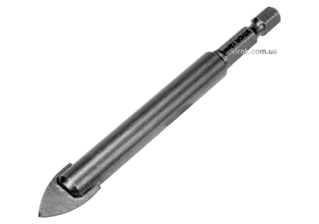 Сверло по стеклу и керамике STHOR 12 x 100 мм HEX-1/4" YG6X Vorel 21706 Сверло по стеклу и керамике STHOR 12 x 100 мм HEX-1/4" YG6X Vorel 21706