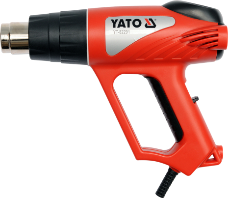 Фен технічний 2000 Вт. в наборі 70~550°C Yato YT-82291 Фен технічний 2000 Вт. в наборі 70~550°C Yato YT-82291
