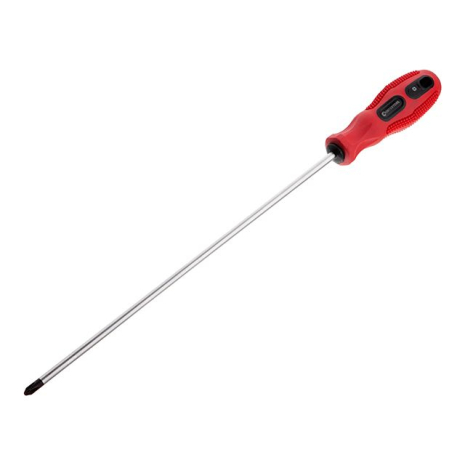 Отвертка крестовая, PH2×300 мм, Cr-V INTERTOOL VT-3148 Отвертка крестовая, PH2×300 мм, Cr-V INTERTOOL VT-3148