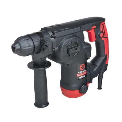Перфоратор 900 Вт, 3.5 Дж, 0-930 об/хв, 0-5100 уд/хв, 3 режими INTERTOOL WT-0160 Перфоратор 900 Вт, 3.5 Дж, 0-930 об/хв, 0-5100 уд/хв, 3 режими INTERTOOL WT-0160