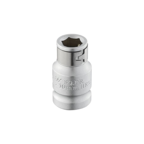 Перехідник квадрат 1/2" х шестигранник 10 мм. STORM INTERTOOL ET-1108 Перехідник квадрат 1/2" х шестигранник 10 мм. STORM INTERTOOL ET-1108