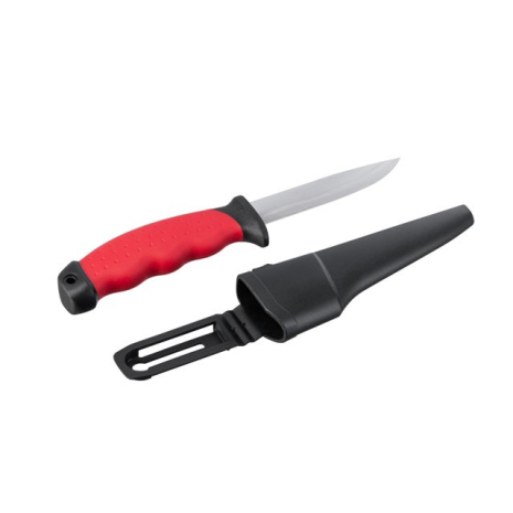Нож 100мм, с чехлом, STORM INTERTOOL HT-0536 Нож 100мм, с чехлом, STORM INTERTOOL HT-0536