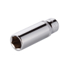 Головка шестигранная удлиненная 1/4", 11×50 мм, Cr-V, STORM INTERTOOL ET-0461