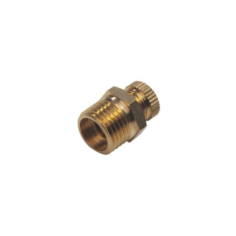 Клапан зливний латунний для компресорів, 1/4", круглий вентиль INTERTOOL PT-5020 Клапан зливний латунний для компресорів, 1/4", круглий вентиль INTERTOOL PT-5020