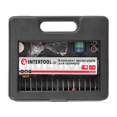 Комплект аксессуаров для граверов WT-0516 и DT-0517, 100 ед. INTERTOOL BT-0013