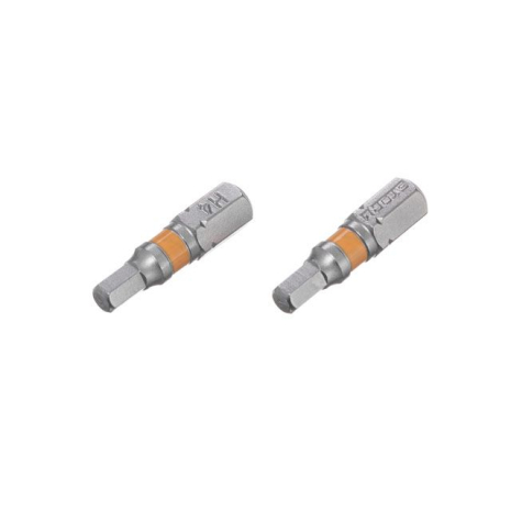Комплект викруткових насадок Hex H4.0 1/4"*25мм, S2, уп. 2шт., STORM INTERTOOL VT-0227