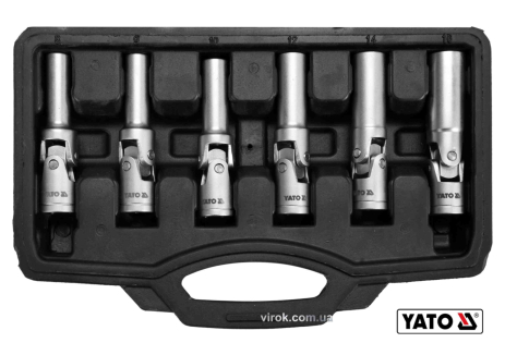 Торцевые ключи для снятия свечей накаливания авто Yato YT-05339 Торцевые ключи для снятия свечей накаливания авто Yato YT-05339