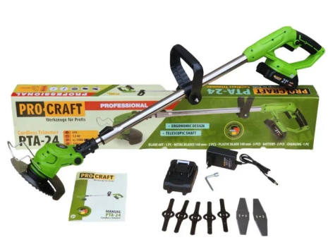 Тример акумуляторний Procraft PTA-24
