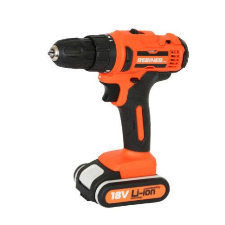 Акумуляторний шуруповерт REBINER RAD-18LIH