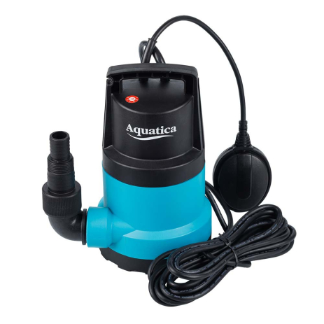 Насос дренажний садовий 0.45кВт Hmax 8м Qmax 150л/хв (част. до 5мм) AQUATICA (773123) Насос дренажний садовий 0.45кВт Hmax 8м Qmax 150л/хв (част. до 5мм) AQUATICA (773123)