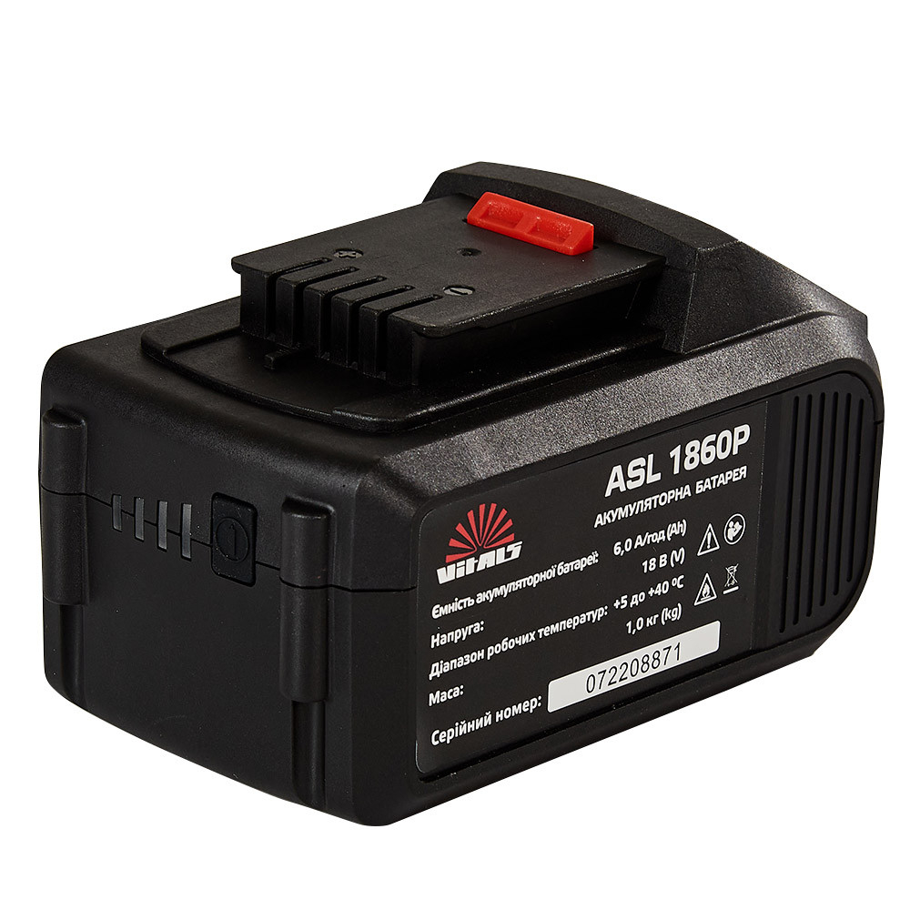 Батарея аккумуляторная Vitals ASL 1860P SmartLine Батарея аккумуляторная Vitals ASL 1860P SmartLine