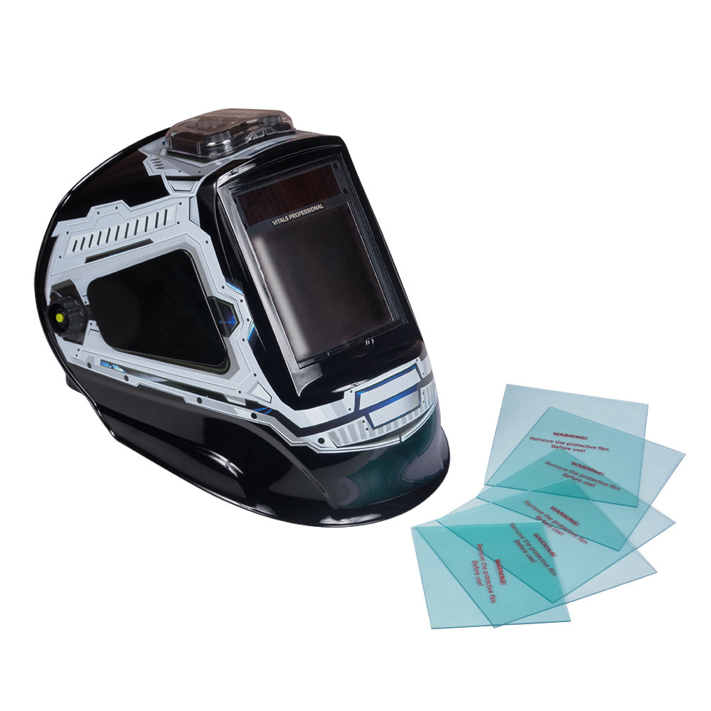 Комплект захитрих скел для маски зварника Vitals Professional 2.0 Panoramic true color Комплект захитрих скел для маски зварника Vitals Professional 2.0 Panoramic true color