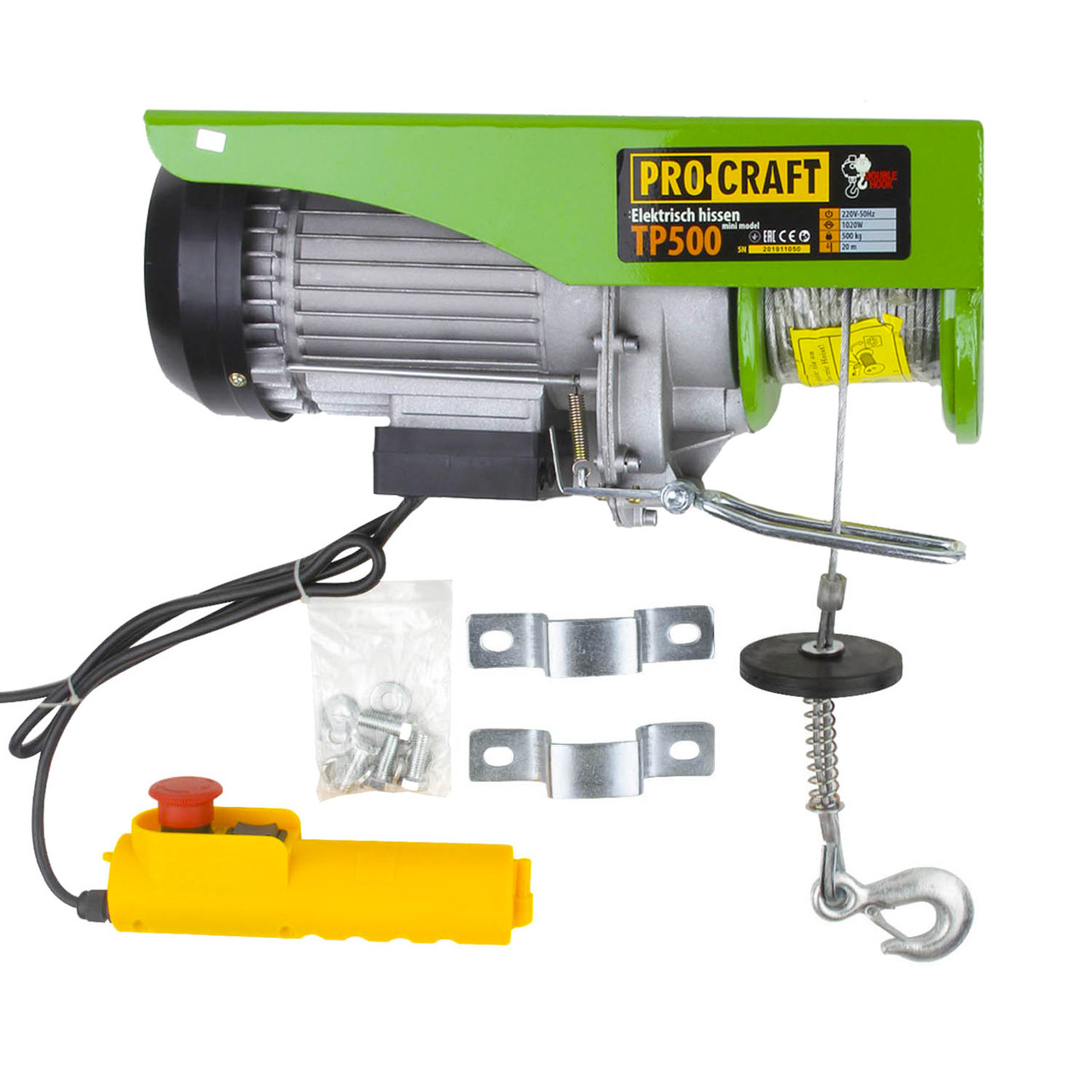 Підйомник (тельфер) Procraft TP500 Підйомник (тельфер) Procraft TP500