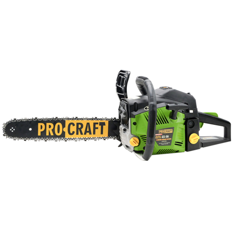 Бензопила Procraft GS50/2 (2 шина, 2 цепи - 40, 45) Бензопила Procraft GS50/2 (2 шина, 2 цепи - 40, 45)