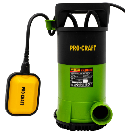 Дренажно-фекальный насос Procraft PN28 Дренажно-фекальный насос Procraft PN28