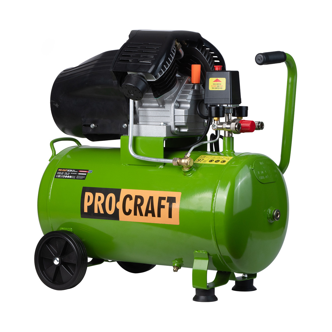 Повітряний компресор Procraft AC50-2 Universal Повітряний компресор Procraft AC50-2 Universal
