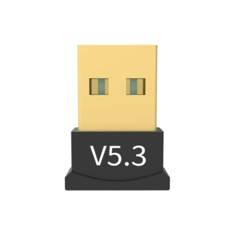 Адаптер USB(2.0) Bluetooth V5.3 обратная совместимость BT 5.3 5.1 5.0 for PC Laptop Wireless Speaker Audio Receiver Transmitter, позолоченный коннектор, Black Адаптер USB(2.0) Bluetooth V5.3 обратная совместимость BT 5.3 5.1 5.0 for PC Laptop Wireless Speaker Audio Receiver Transmitter, позолоченный коннектор, Black