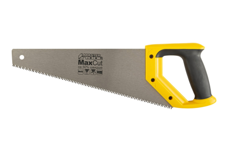 Ножівка столярна 7TPI MAX CUT 350 мм загартований зуб 3-D заточування поліроване MASTERTOOL 14-2035 Ножівка столярна 7TPI MAX CUT 350 мм загартований зуб 3-D заточування поліроване MASTERTOOL 14-2035