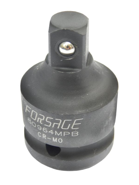 Адаптер ударный 3/4"(F)х1/2"(M) FORSAGE F-80964MPB Адаптер ударный 3/4"(F)х1/2"(M) FORSAGE F-80964MPB