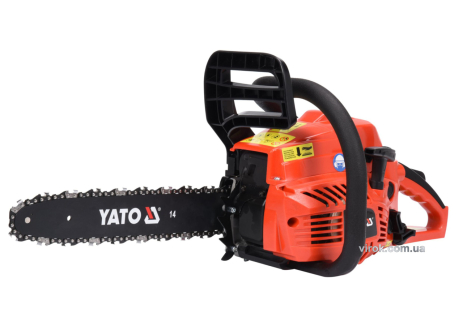 Цепная бензопила 37.2 см3 1.3 кВт шина 14" (33 см) Yato YT-84895 Цепная бензопила 37.2 см3 1.3 кВт шина 14" (33 см) Yato YT-84895