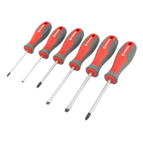 Набір викруток, 6 од., Cr-V, 75-100 мм (SL3, SL5, SL6, PH0, PH1, PH2) INTERTOOL VT-3346