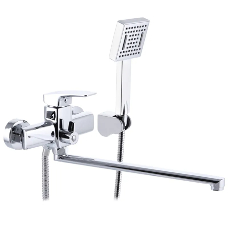 Смеситель для ванны MIXXUS PREMIUM PATRICK Chr-006 с длинным изливом, хромированный (MI1657) Смеситель для ванны MIXXUS PREMIUM PATRICK Chr-006 с длинным изливом, хромированный (MI1657)