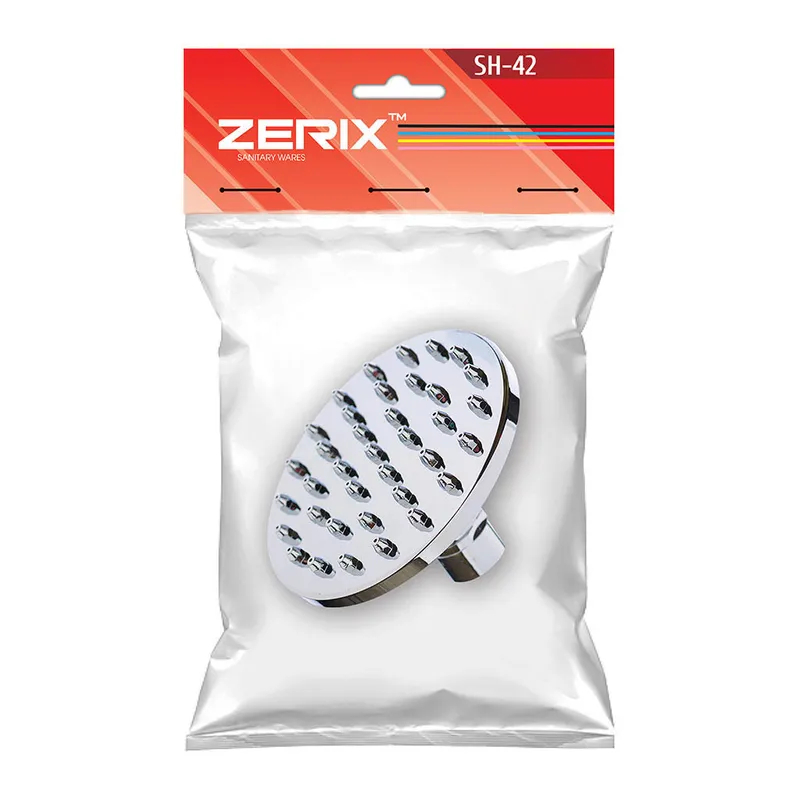 Лейка ZERIX SH-42 (ZX2744) для душа хромированная, диаметр 1/2 дюйма (ZX2744) Лейка ZERIX SH-42 (ZX2744) для душа хромированная, диаметр 1/2 дюйма (ZX2744)