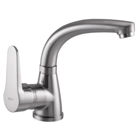 Смеситель для умывальника ZERIX SOP1 146 Нержавейка, Одноручковый, 40 мм Картридж (ZX2651) Смеситель для умывальника ZERIX SOP1 146 Нержавейка, Одноручковый, 40 мм Картридж (ZX2651)