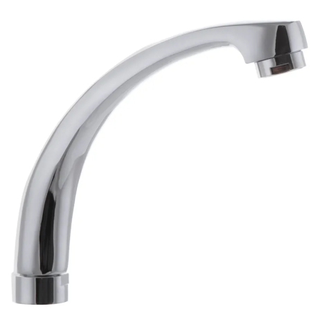 EUROPRODUCT Гусак MF-272 для смесителя, латунь, хром, 160 мм, 100 шт/ящ (CH0138)