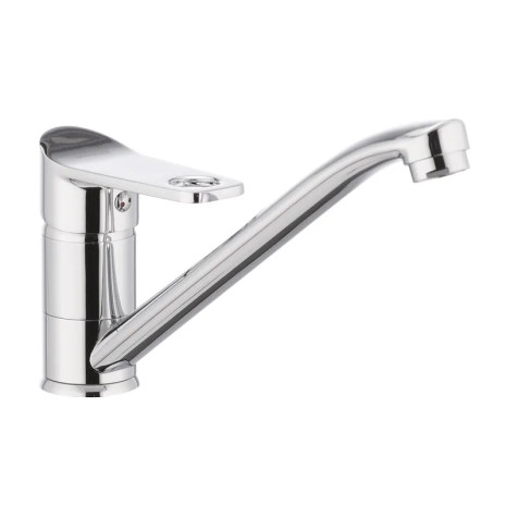 Кухонный смеситель MIXXUS Dallas 555 (MX0025), хром, гибкая подводка, 90°C (MX0025)